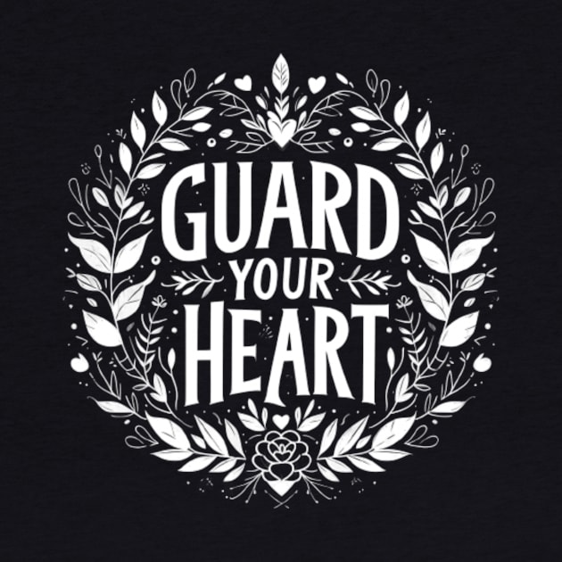 Proverbs 4:23 Guard Your Heart by BubbleMench